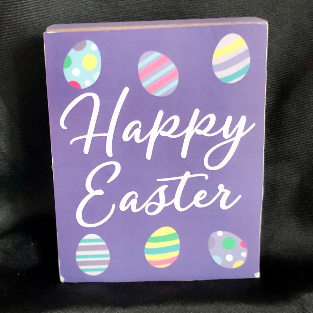 ❌SOLD❌ 4-Pc. Easter/Spring Block Set, NWOT - Picture 11 of 16
